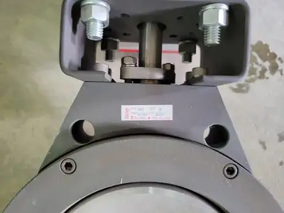 McCannalok 8" High Perf. Butterfly Valve w/ Actuator Solenoid Op. Switch