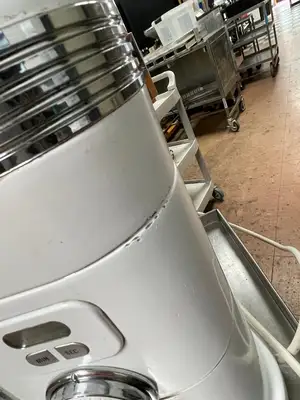 Used Cuisinart Cuisinart SM-55 5.5 Quart Electric Stand Mixer, White Chrome 120V - JD Planetary Mixers Illinois US | Falcon Restaurant Supply #1374973