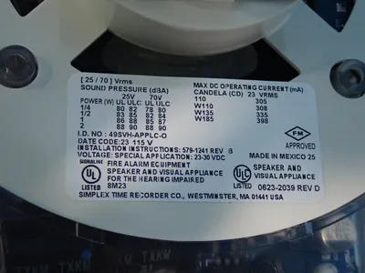 Used SIMPLEX 49SVHAPPLC0 Misc Electrical & Power Parts Ohio US | HGR 24 #1175528