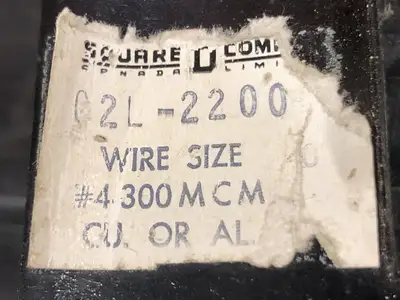 USED SQUARE D C2L-2200