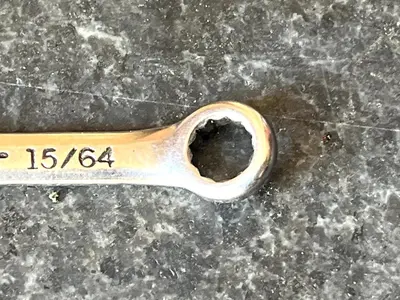Craftsman  7/32" x 15/64"  12 Point Midget Ignition Combination Wrench