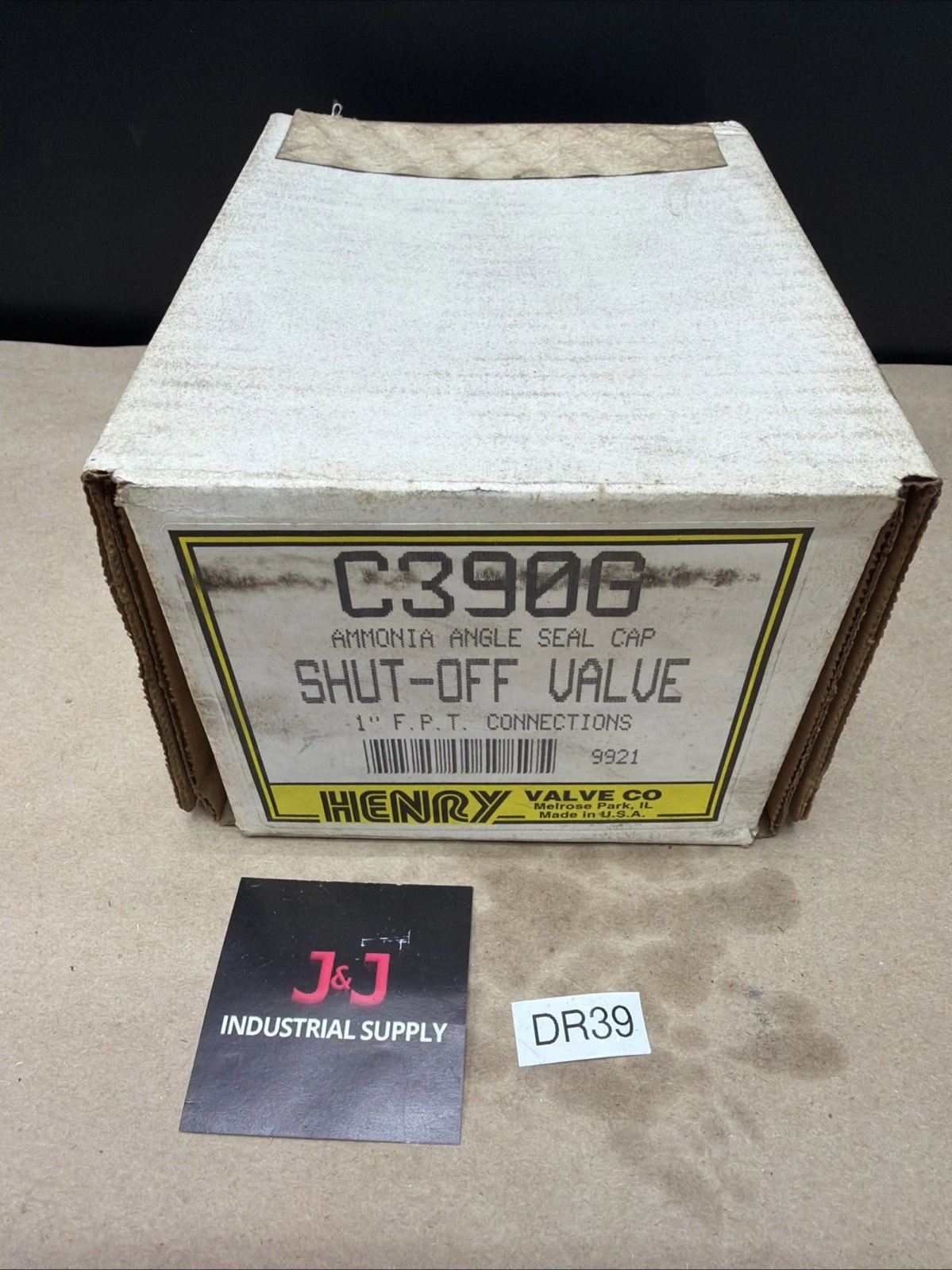 Henry C390G Shut-Off Valve 1" FPT Warranty Fast Shipping  🇺🇸