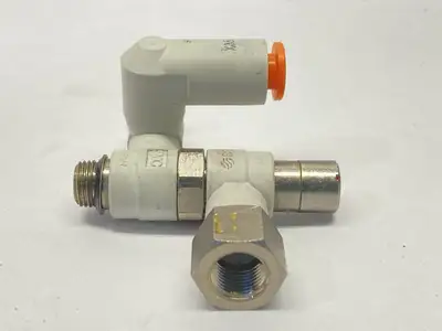 ASP330F-U01-07-X352 | SMC  Pneumatic Flow Speed Control Pilot Check Valve - Used