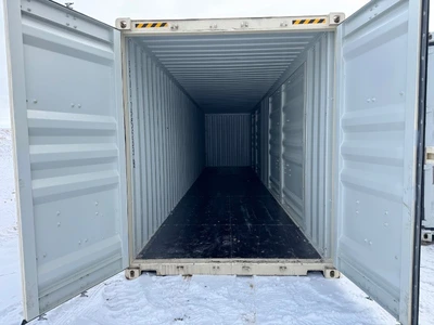ZXJU0256338 // Sea Container with 2 Extra Wide Side Doors, 40HC, Single Trip