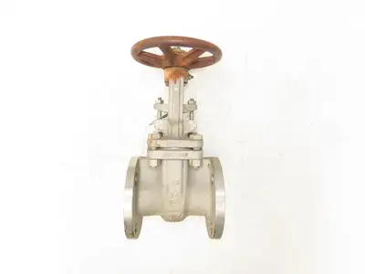 Ladish Gate Valve 2-1/2" ANSI Class 150 275PSI Stainless Steel Rising Stem