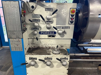 43"x160"cc POREBA Engine Lathe, 2004