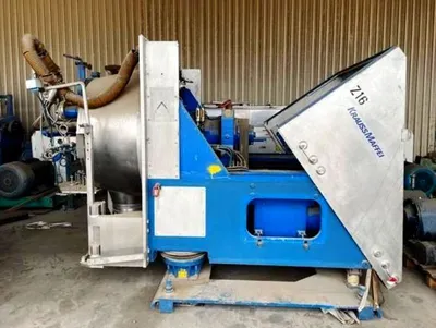 Krauss-Maffei HZ 1000 Ph CIP peeler centrifuge, 316L SS.