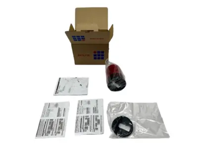 New | in-Stock PATLITE Red Signal Beacon Multi-Function 80mm 12-24VDC Light Source Equipment Michigan US | Maverick Industrial Sales #1400785