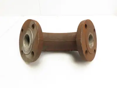 2" Cast Steel 90° Elbow #150 Flange Pipe Fitting 4-Bolt