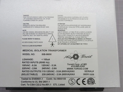 Used TOROID _UNKNOWN_ Transformers | OCO Industrial #1701920