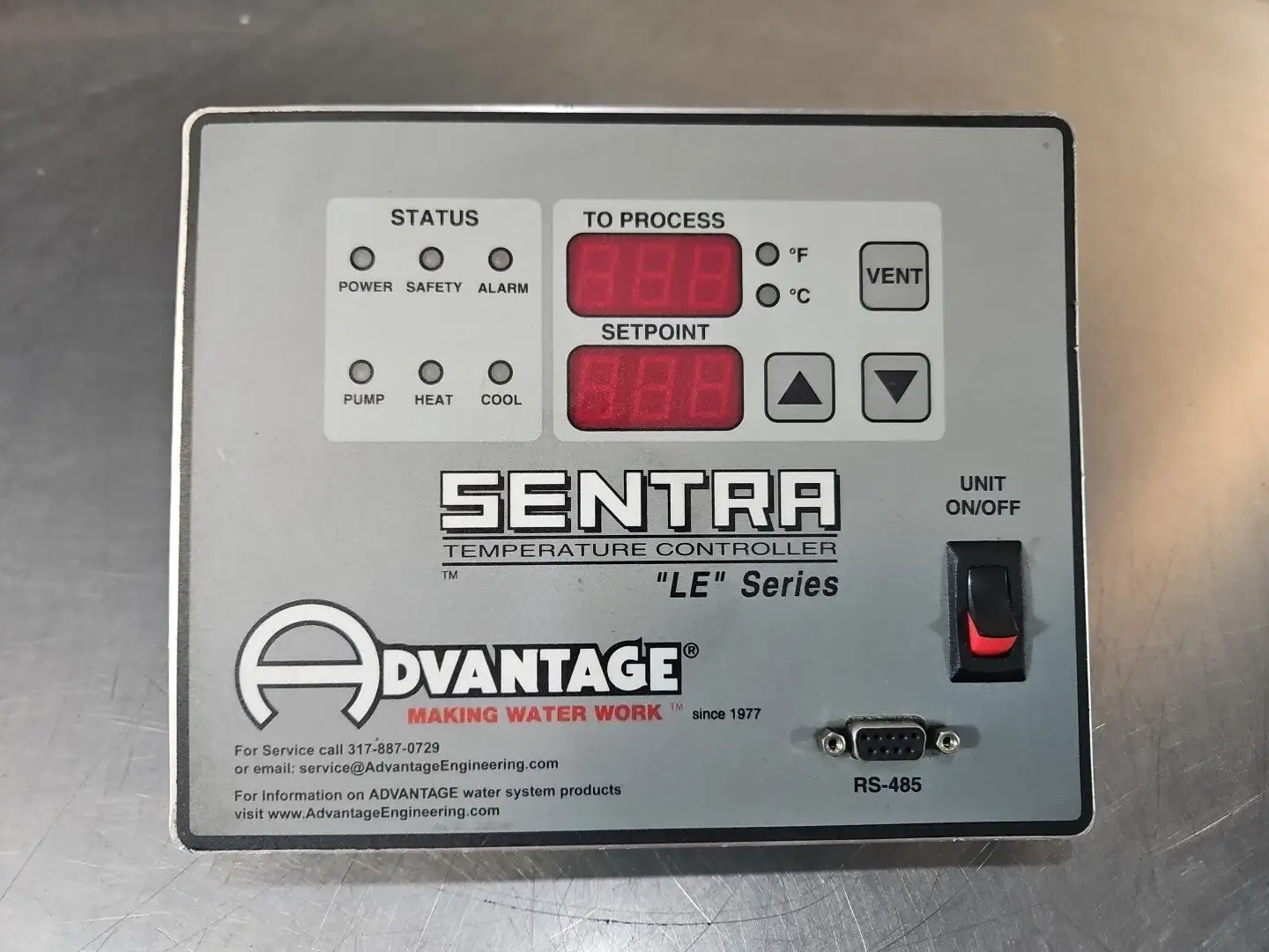 Advantage Electronics 239125 Sentra LE Series Temperature Controller (BIN642)