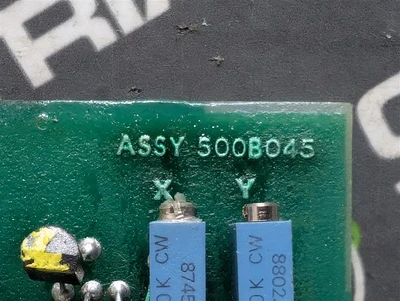 Metrotech 500B045 Pipe and Cable Locator I/O Board 500B017 500B155 Rev F Used