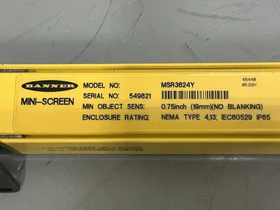 USED BANNER ENGINEERING MSR3624Y