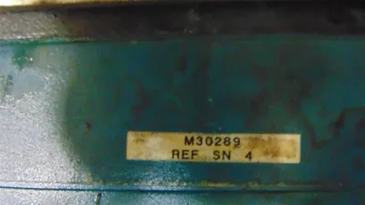 Mannesmann Dematic AG 440 lb Rail Mount Electric Chain Hoist 32/8 ft/min. Used