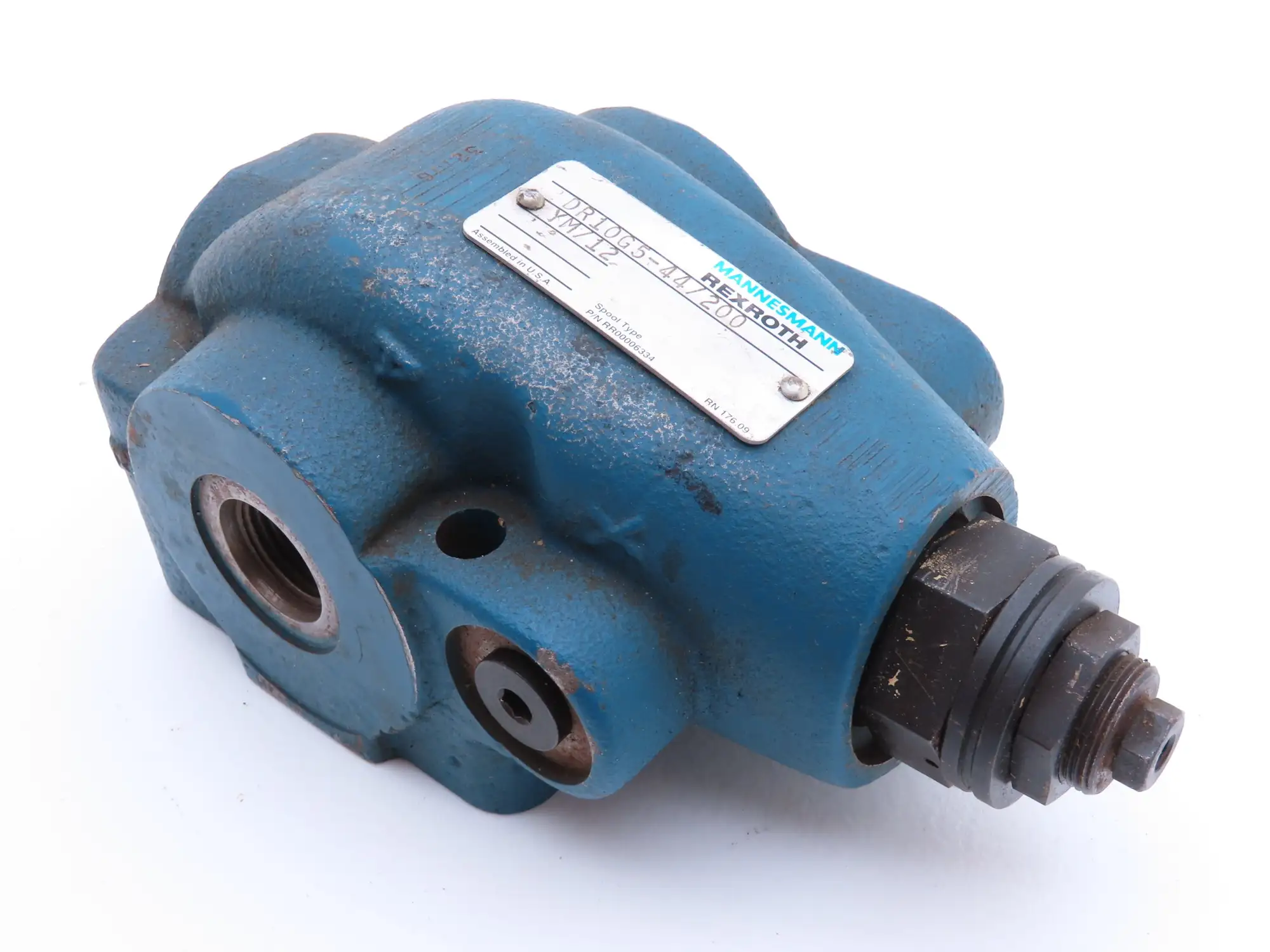Rexroth Mannesmann DR10G5-44/200 YM/12 Hydraulic Pressure Reducing Valve