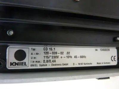 NEW KNIEL CD15.1