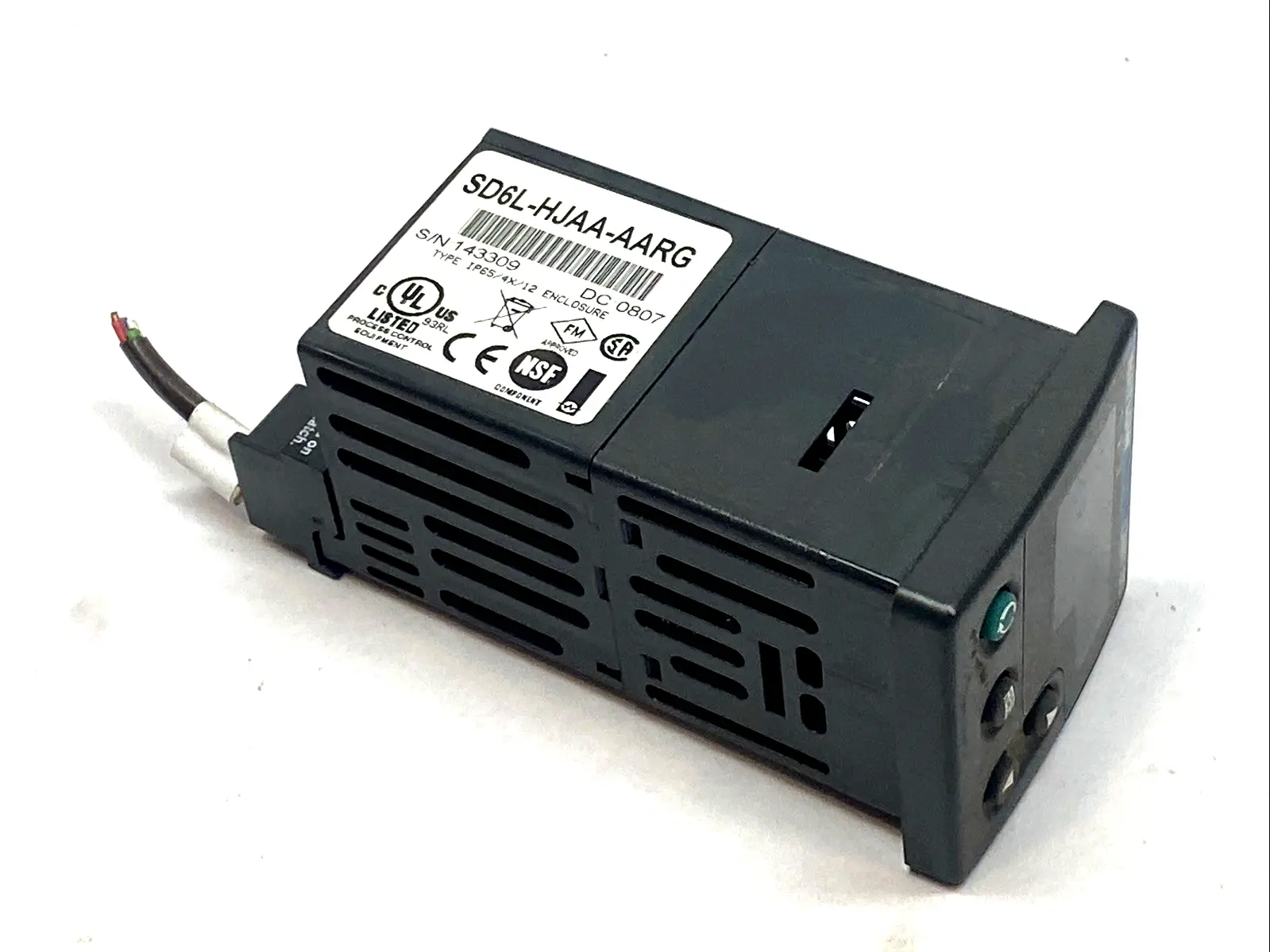USED WATLOW SERIES SD LIMIT CONTROLLER 1/16 DIN MISSING SCREW