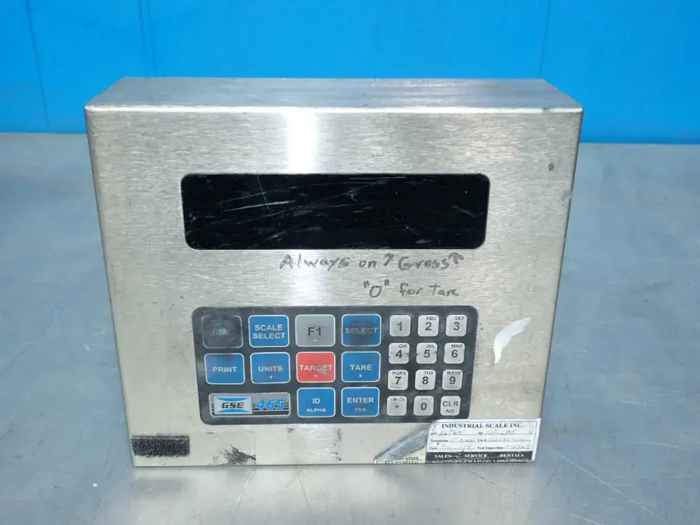 USED SPX GSE SCALE SYSTEMS 465