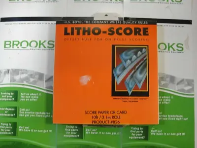 USED LITHO- SCORE 826