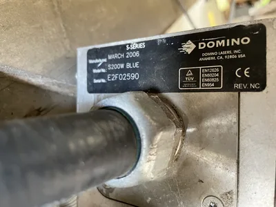 Domino L012802 DPX1500 Laser Marking Fume Extractor with S300+ Scriber
