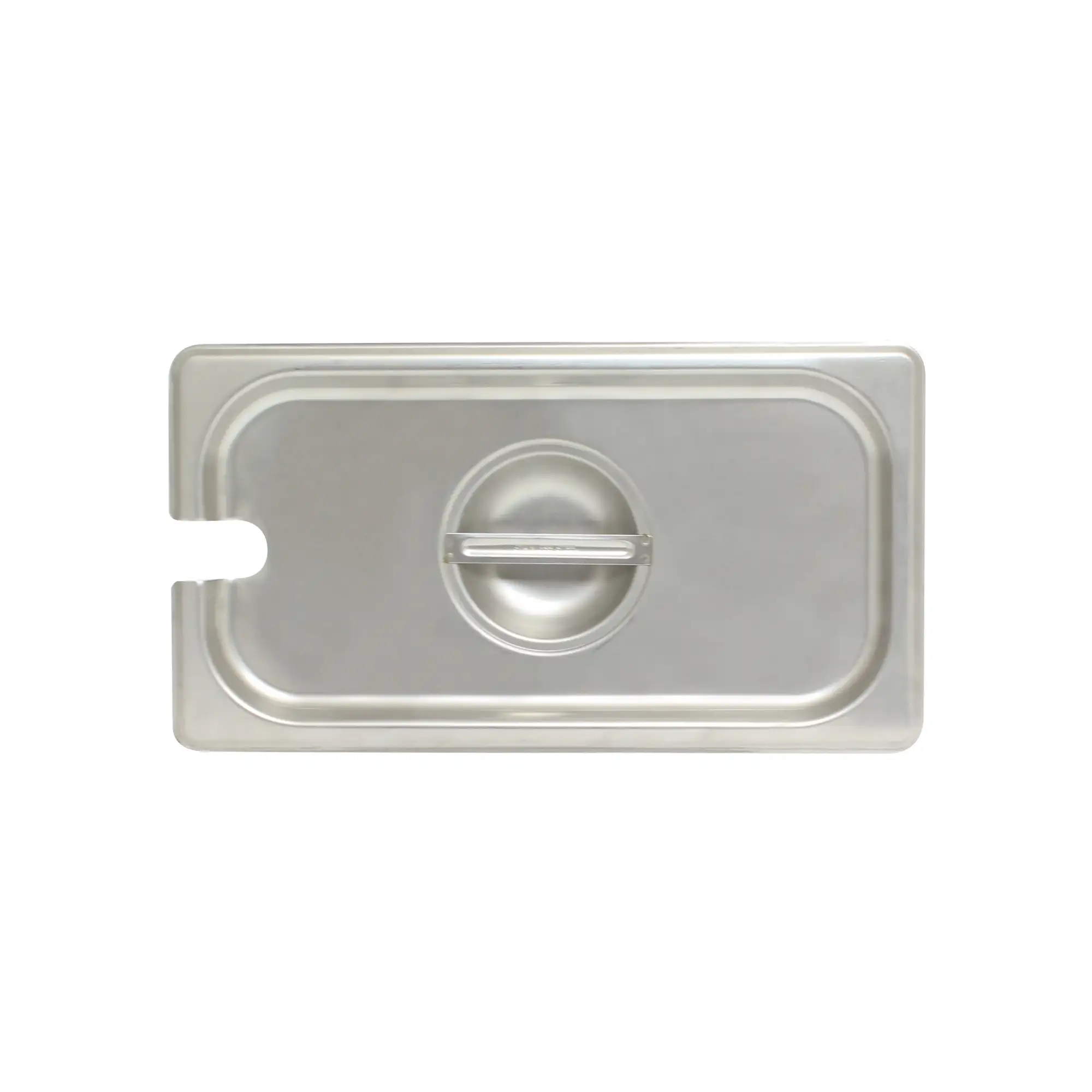 Thunder Group STPA5130CS Third Size Steam Pan Cover - Notched, Stainless - 12, (each)