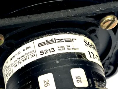 USED SALZER 12-749658-07, S608 S213