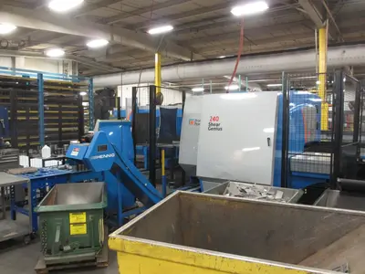2014 Prima Power Shear Genius SG E6 punch shear combo cell
