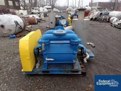 USED EIMCo 8' x 10' Eimco Precoat Rotary Vacuum Filter, S/S