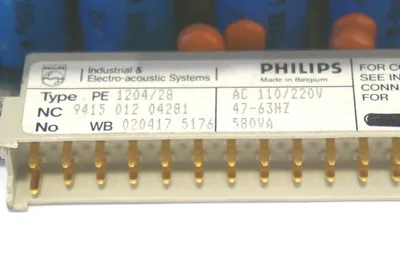 PHILIPS PE 1204/28 POWER SUPPLY PE1204