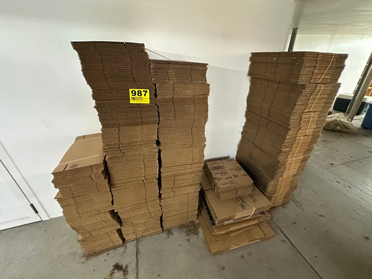 Used _UNKNOWN_ LARGE QTY OF CARDBOARD BOXES Shipping Supplies Illinois US | Heath Industrial Auction Services #1381248