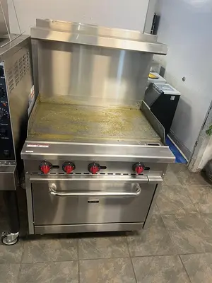ELITE 36" Gas Thermostatic Control Griddle with Oven