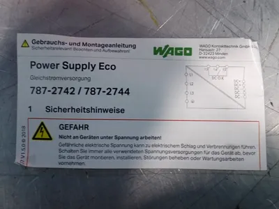 New | in-Stock WAGO 7872742 PLC Power Supplies | HGR 24 #797751