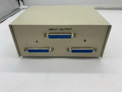 (1) 3 Port Data Transfer Switch and  (1) 9 port Data Transfer Switch