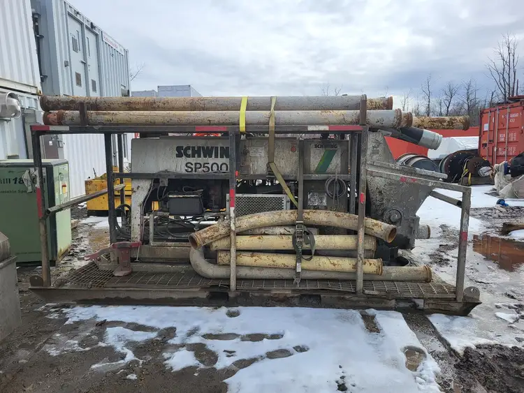 Used 2008 SCHWING SP 500 Concrete Pumps British Columbia CA | Lenmark #915744