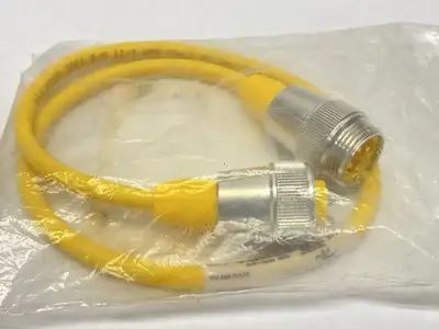 NEW TURCK MINIFAST DOUBLE ENDED CORDSET M/F 7/8" 4-PIN U2377-10