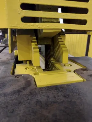 110 TON GEKA MODEL #HYD-110 HYDRUALIC IRONWORKER, NEW 1999: YOBRO #23975