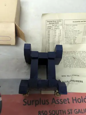New | in-Stock ALLIS-CHALMERS 25-105-319-501 Motor Control Parts Ohio US | Surplus Asset Holdings #1247934