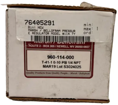 NEW BELLOFRAM 960-114-000