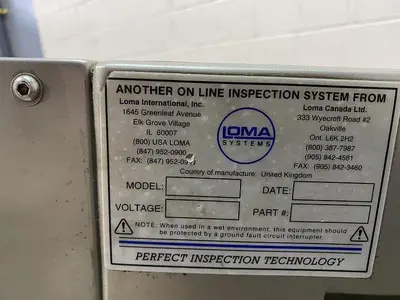 USED LOMA SYSTEMS MICRO ISC