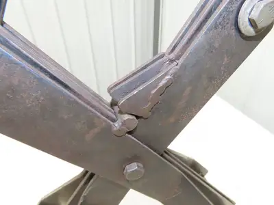 Lifting Tongs Industrial Scissor Lifter Beam Clamp 7" Edge Custom