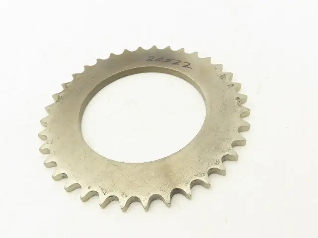 20522 A-29322 Sprocket Plated 1/2" Pitch #40 Chain 36 Tooth 3-5/8" Bore 6"OD