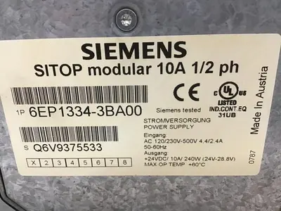 USED SIEMENS 6EP1 334-3BA00