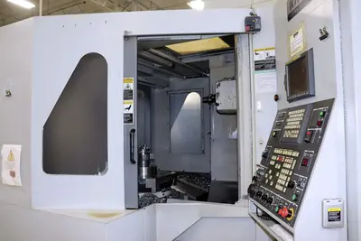 Used 2008 HYUNDAI KIA KH50G Horizontal Machining Centers Illinois US | Machinery Marketing International #779381
