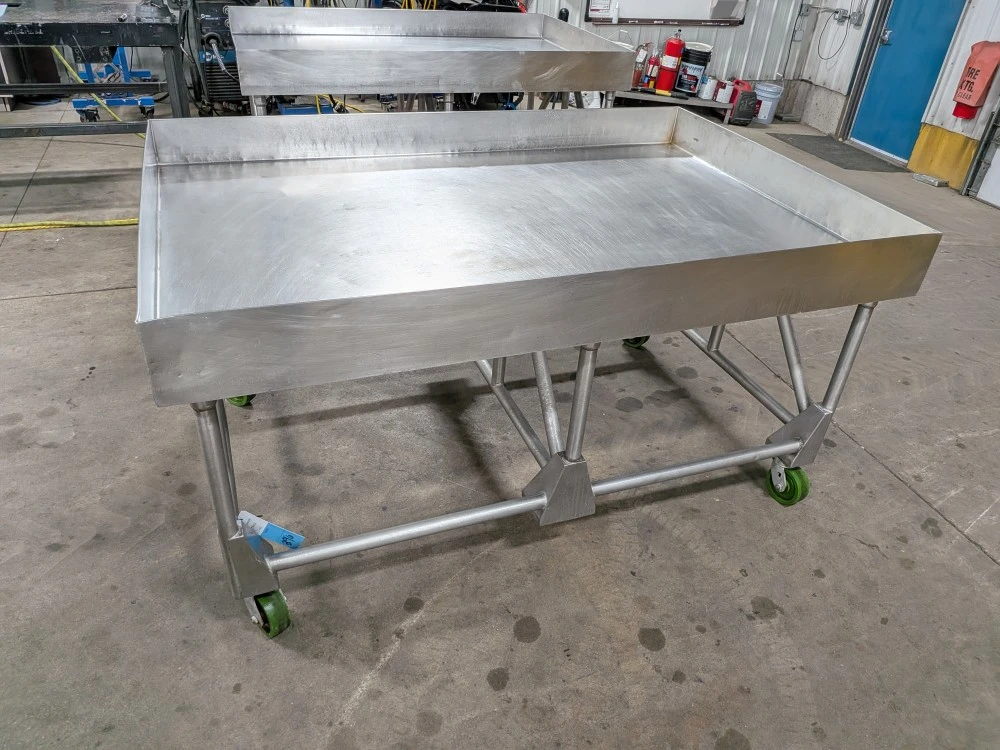 Heavy-Duty Stainless-Steel Table
