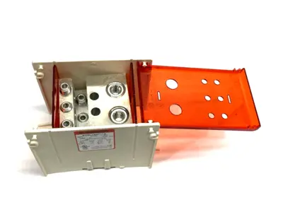 BDBLCS4K1FS | Burndy  1-Pole Finger-Safe Power Distribution Block 600V 620A CU9AL - New Other