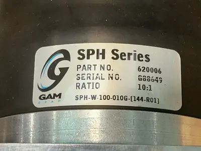 Used GAM GEAR SPHW100010G[144R01] Motors (misc) Ohio US | HGR 24 #1279324