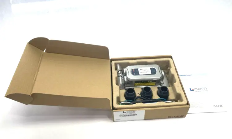 New | in-Stock L-Com PoE Injector, Metal Industrial IP67 Outdoor, Gigabit Misc Networking Equipment Michigan US | Maverick Industrial Sales #1393317
