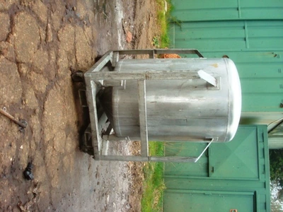 400 L S/S Open Portable Tank