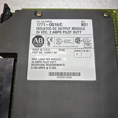 USED ALLEN BRADLEY 1771-OQ16/C