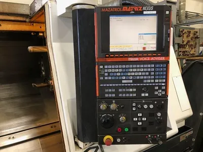 Used 2011 MAZAK NEXUS QUICK TURN 400-II CNC Lathes Alberta CA | Merchant Machine Tools Inc #1438201